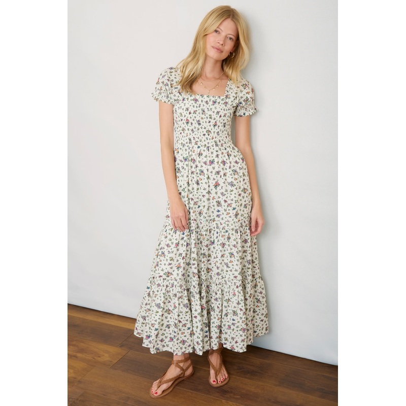 Tallula Dress – Vintage Scatter Floral