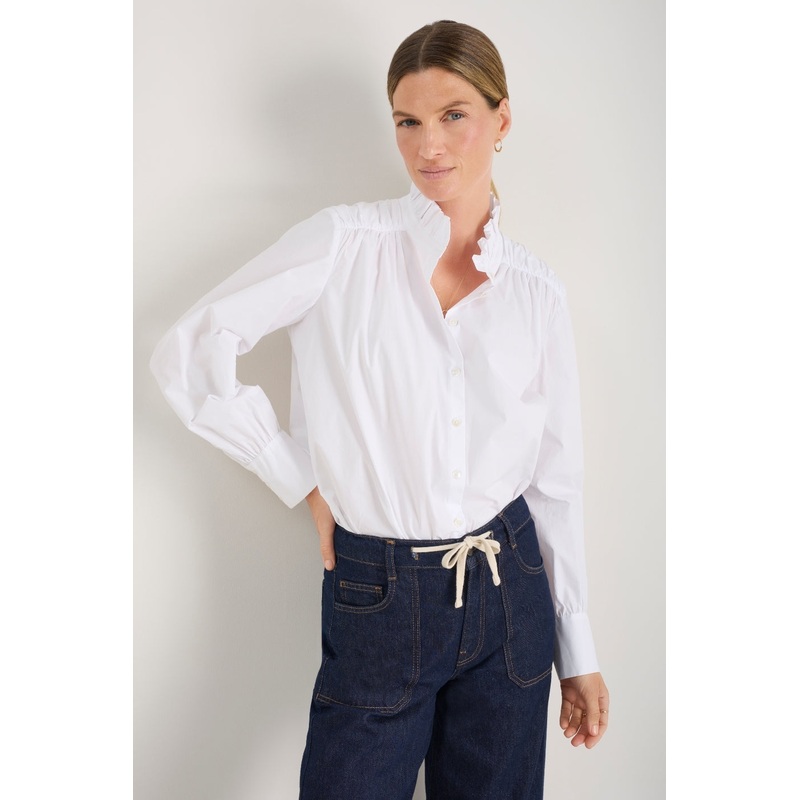 Clemmy Classic Shirt – White