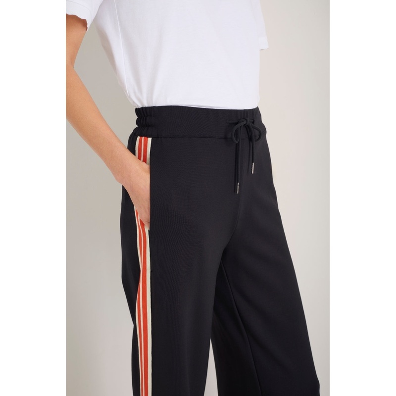 Penny Ponte Trouser – Black/Red