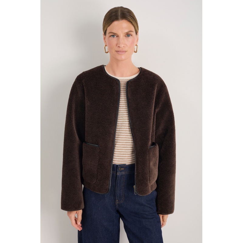 Sophia Borg Jacket – Cocoa