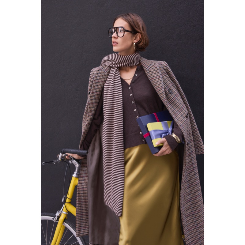 Celina Scarf – Cocoa/Latte