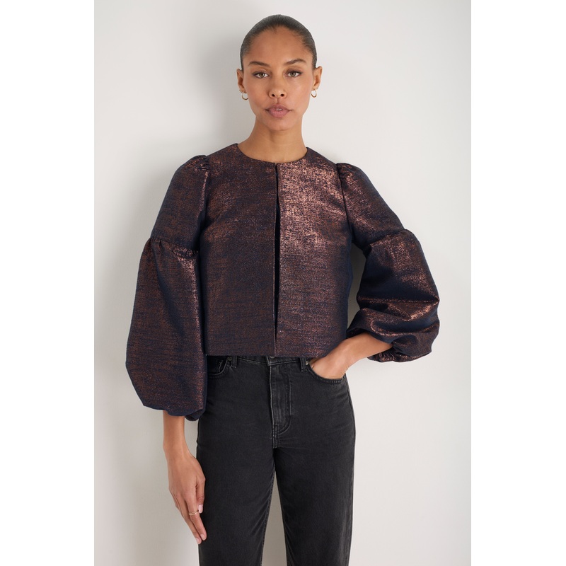 Cosima Jacket – Midnight/Copper Metallic