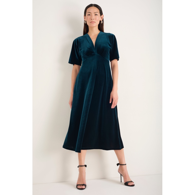 Caley Dress – Teal