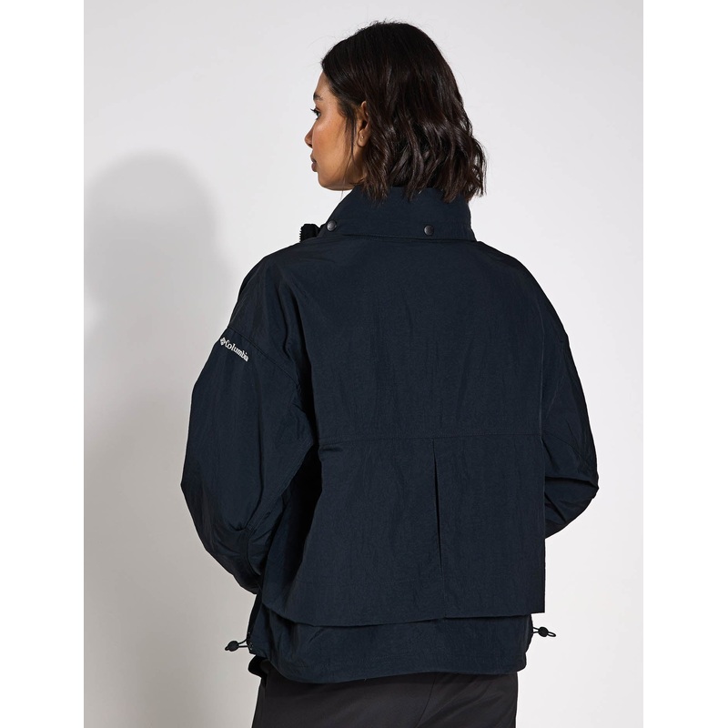 Paracutie II Hooded Windbreaker – Black