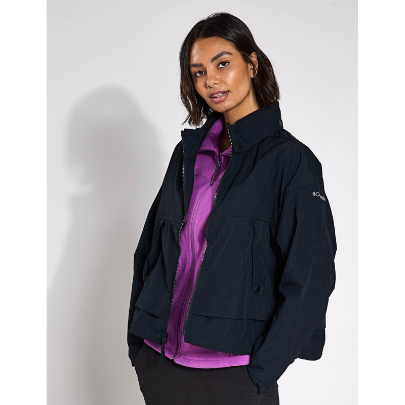 Paracutie II Hooded Windbreaker – Black