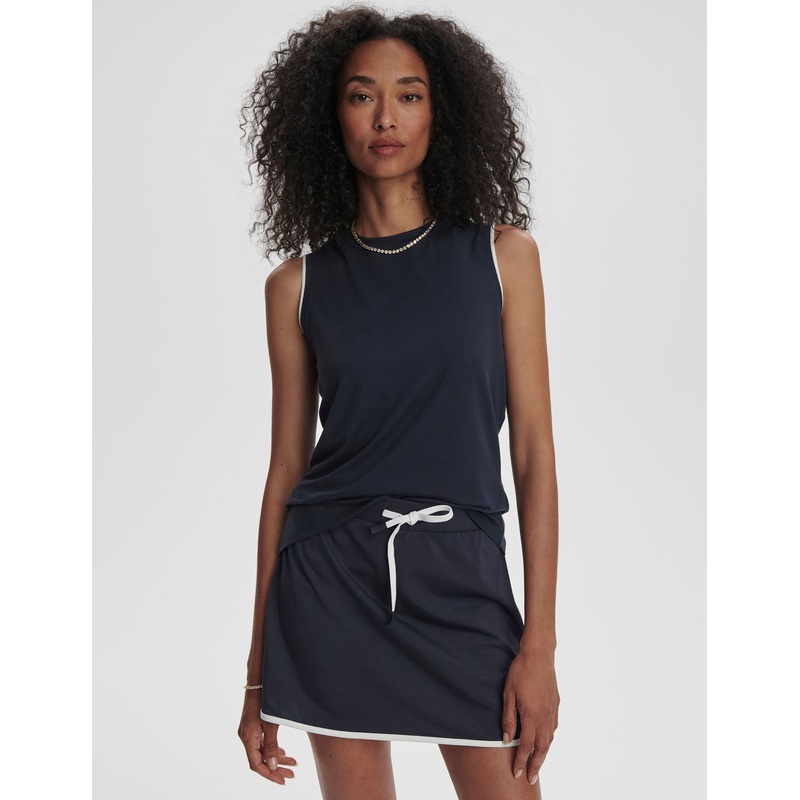 Archer Mid Rise Skort 13.5″ – Blue Nights