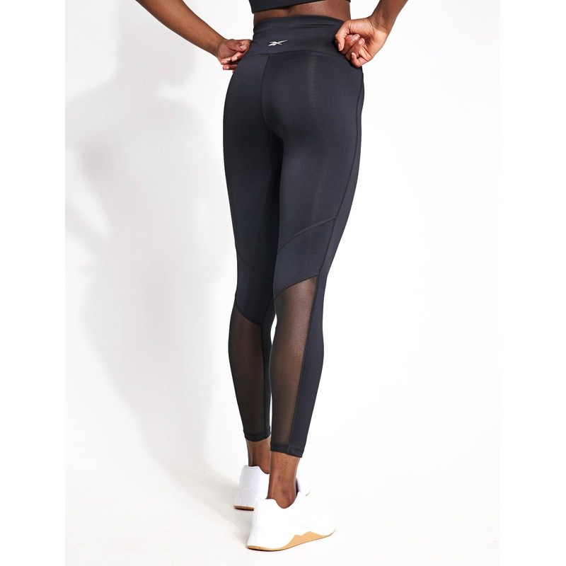Basic Mesh Leggings – Night Black