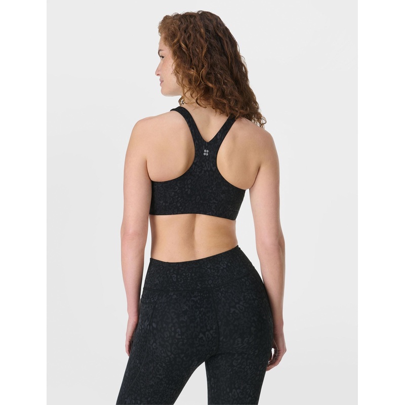 Ultimate Studio Racerback Bra – Black Panther Print