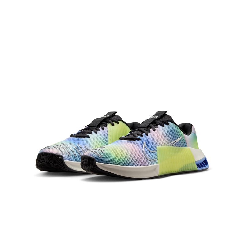 Metcon 9 SE Shoes – Black/Light Lemon Twist/Royal Pulse/Metallic Silver