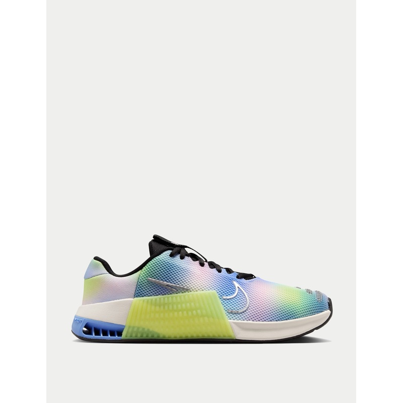 Metcon 9 SE Shoes – Black/Light Lemon Twist/Royal Pulse/Metallic Silver