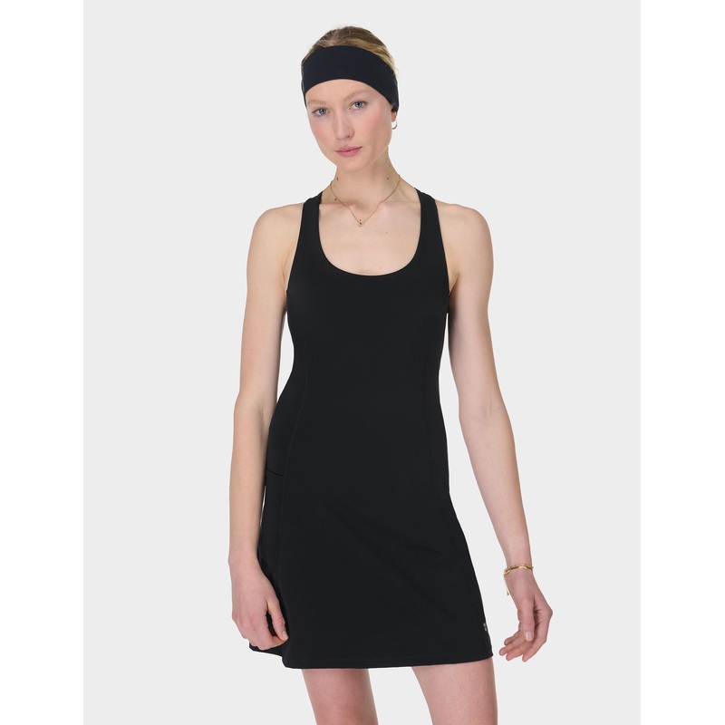 Power Workout Dress – Black