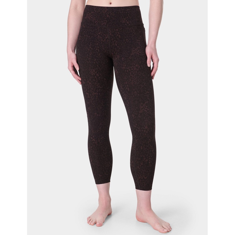 Ultimate Studio 7/8 Leggings – Brown Panther Print