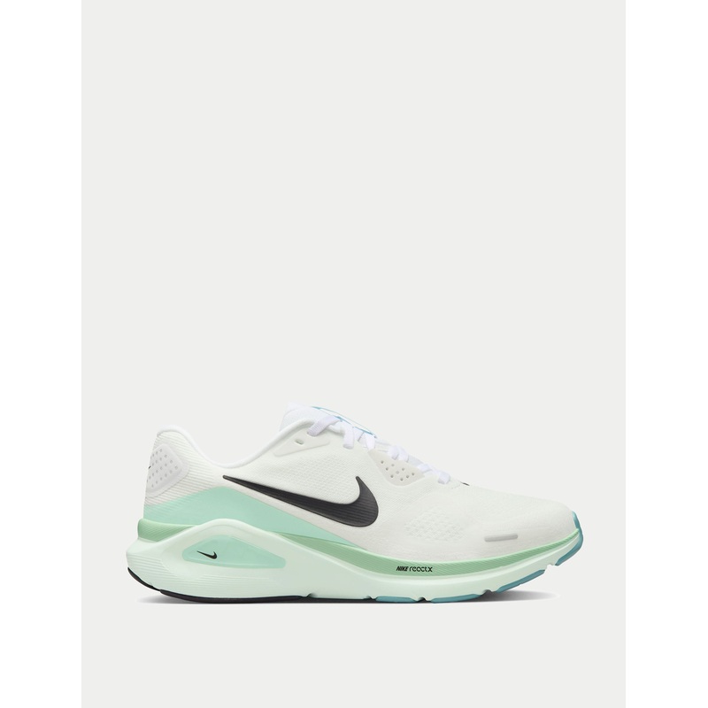 Structure 26 Shoes – White/Black/Barely Green/Mint Foam