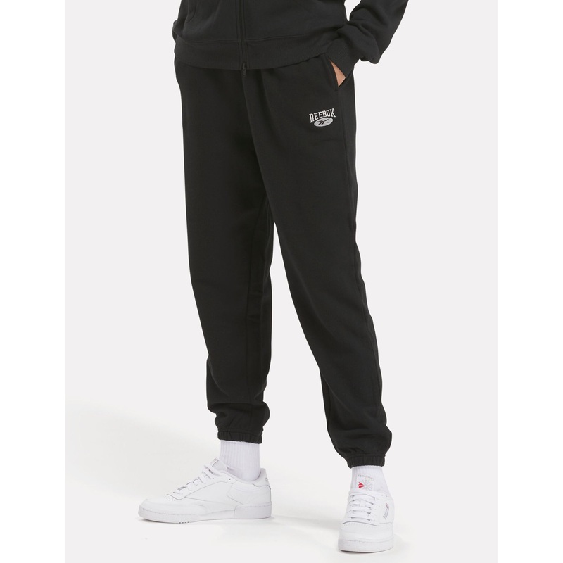 Archive Essentials French Terry Pants – Black