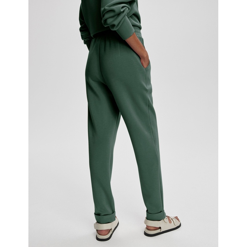 The Rolled Cuff Pant 25″ – Cilantro
