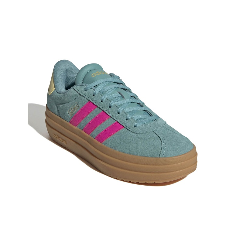 VL Court Bold Shoes – Powder Teal/Shock Pink/Powder Yellow