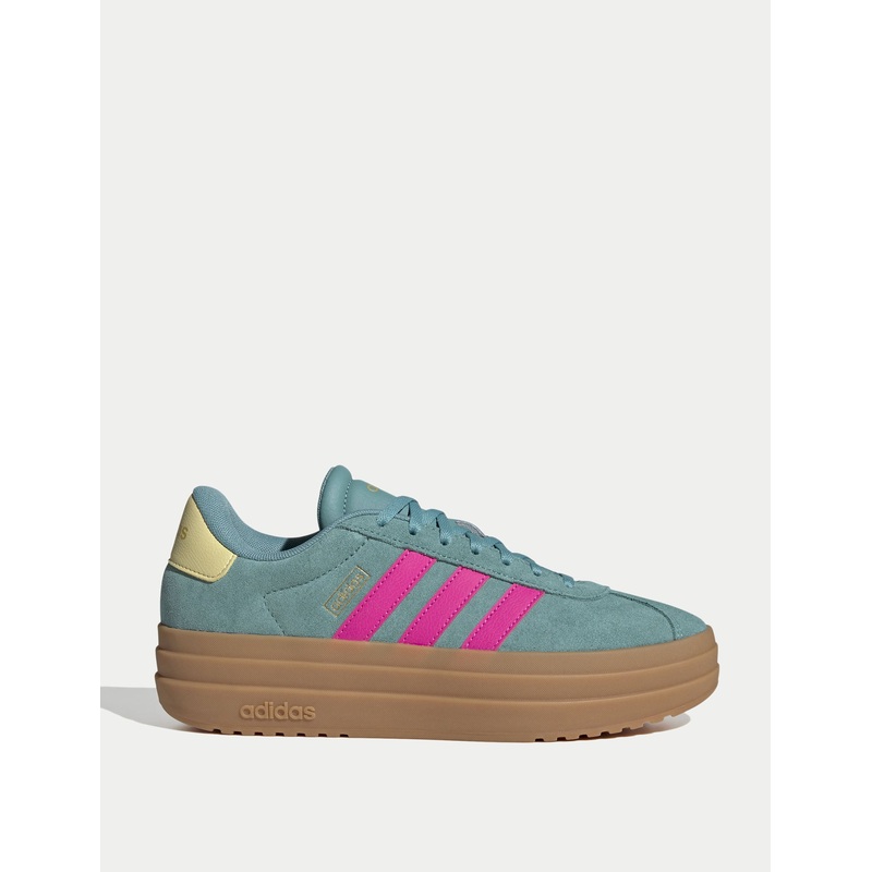 VL Court Bold Shoes – Powder Teal/Shock Pink/Powder Yellow