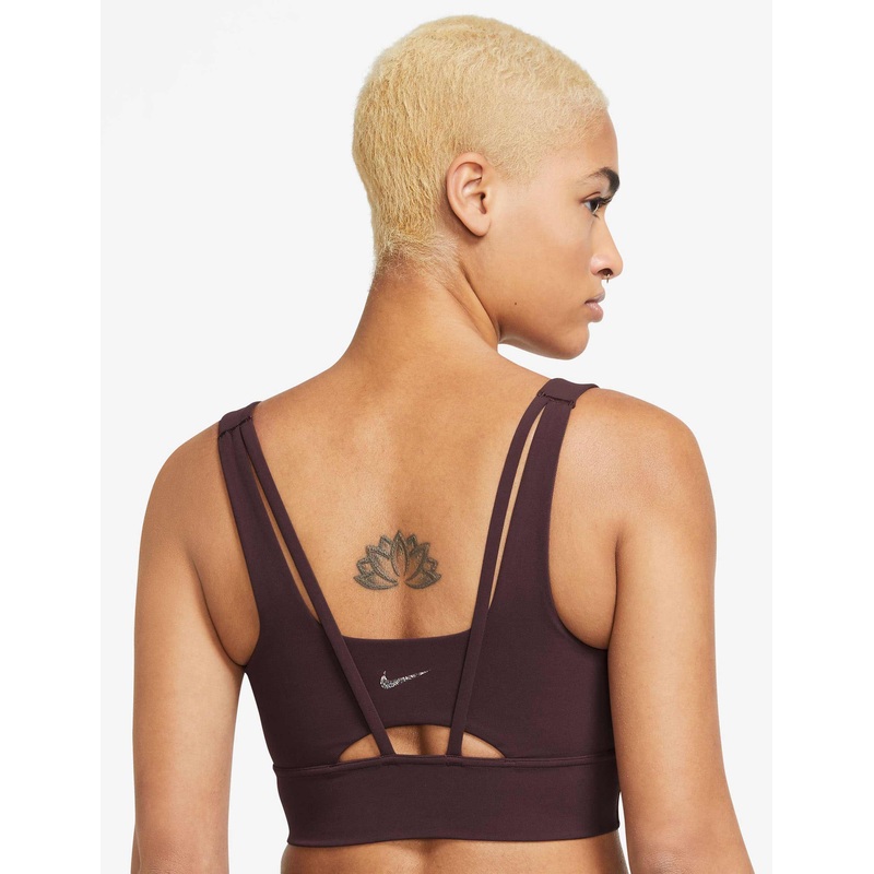 Zenvy Longline Bra – Burgundy Crush/Sail