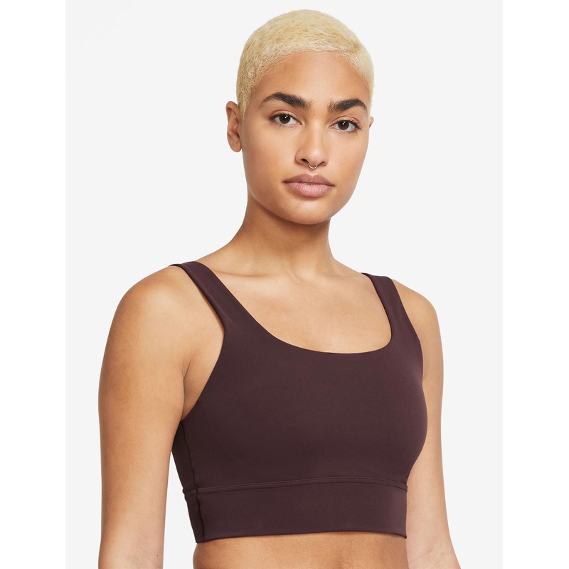 Zenvy Longline Bra – Burgundy Crush/Sail