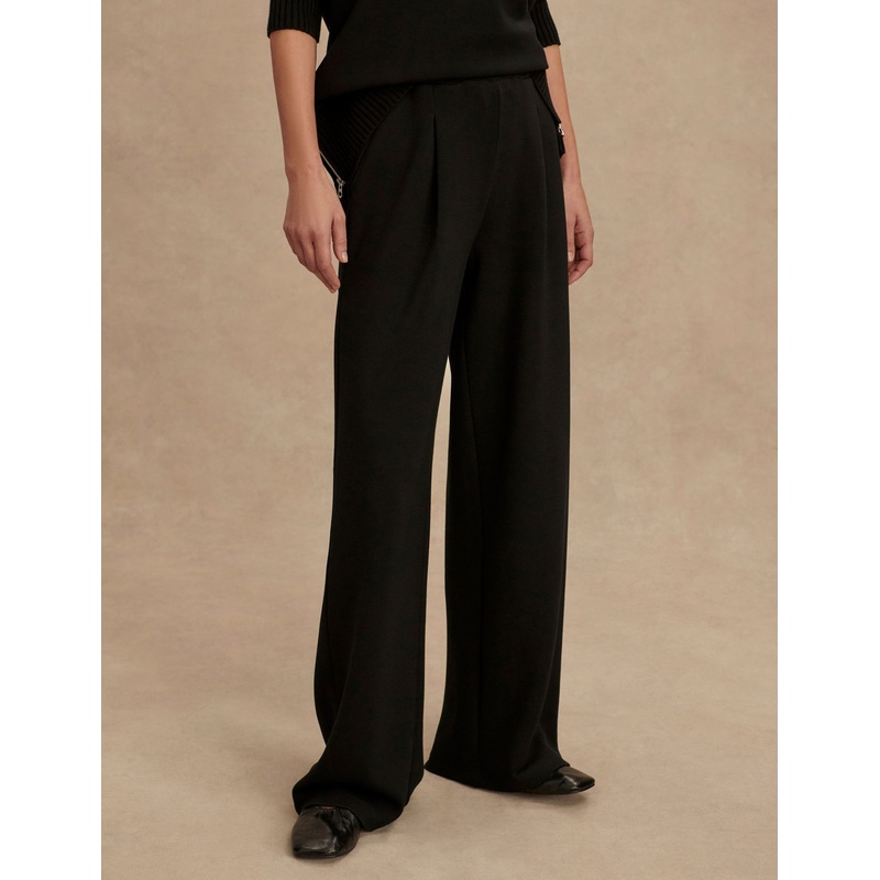 The Extra Wide Leg Pant 29.5″ – Black