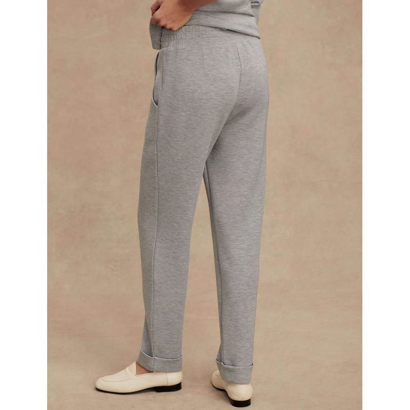 The Rolled Cuff Pant 25″ – Mid Blue Marl