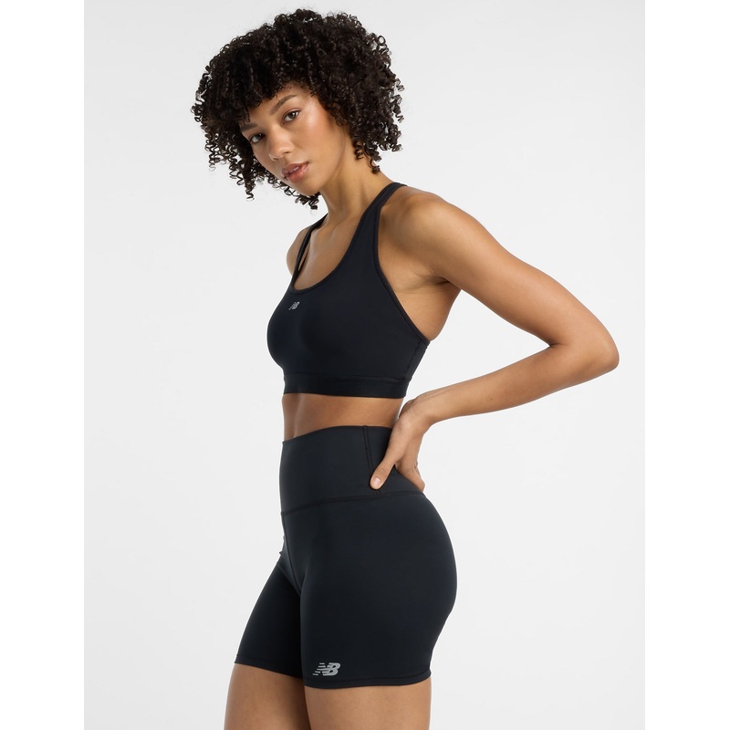 NB Essential Run Bra – Black