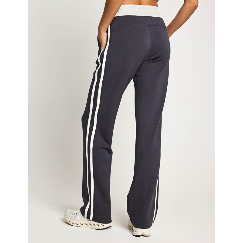 Nikki Wide Leg Jogger – Charcoal