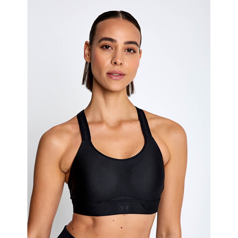Infinity High Strappy Sports Bra – Black