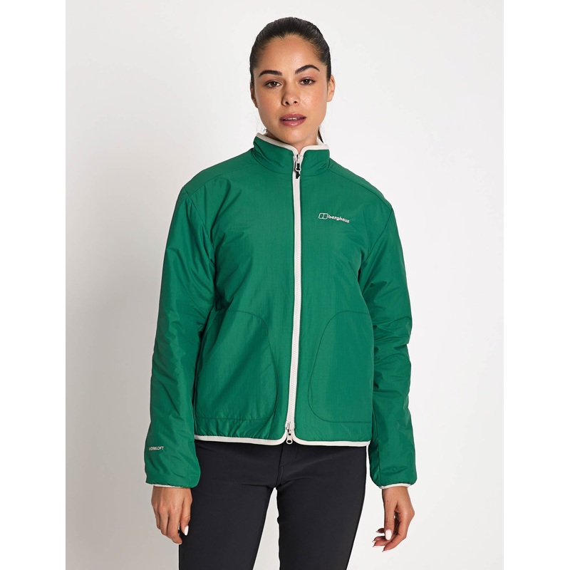 Asperton Reversible Jacket – Meadow Green/Stone