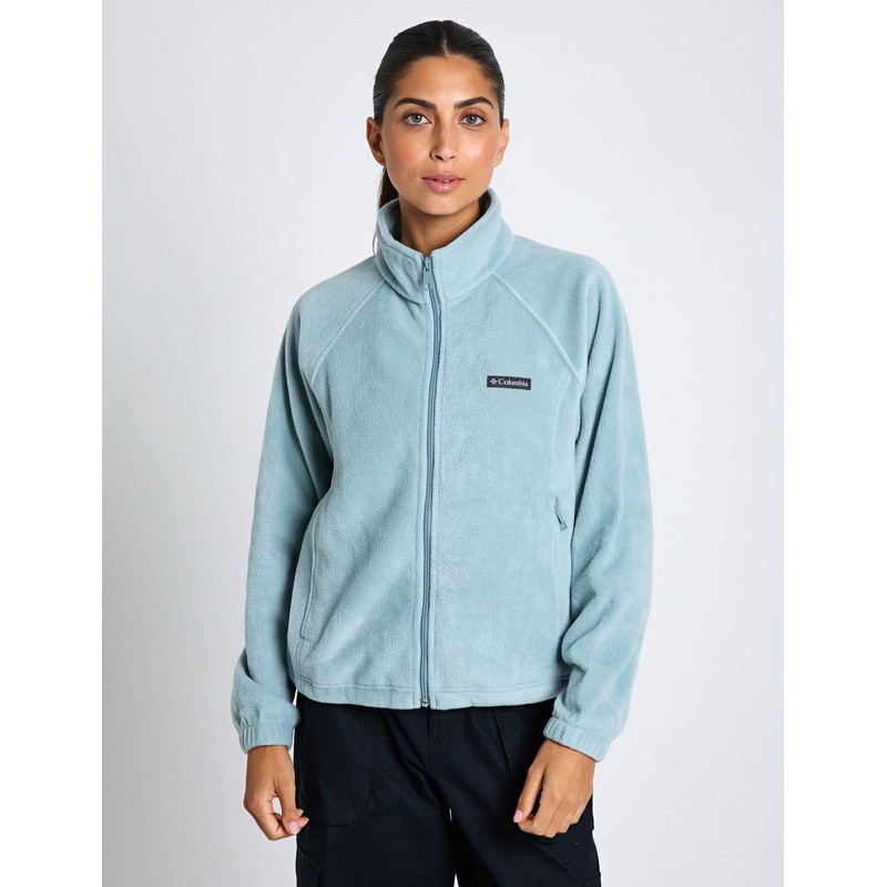 Benton Springs Relaxed Full Zip Fleece Jacket – Crushed Blue