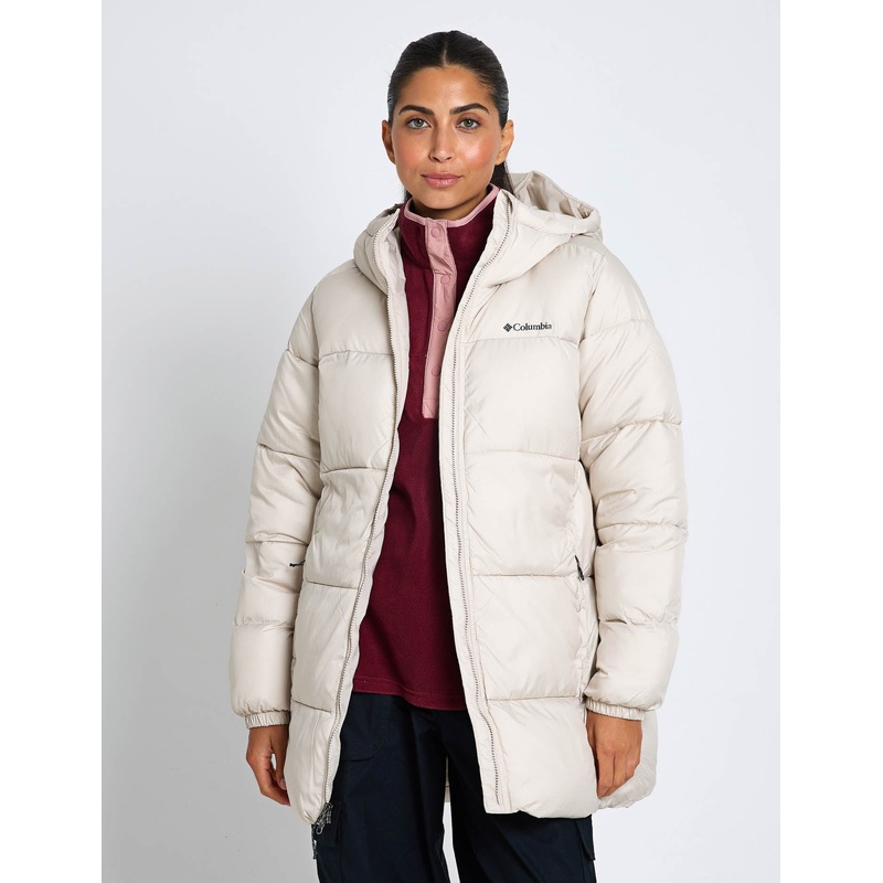 Puffect II Hooded Mid Puffer Jacket – Dark Stone
