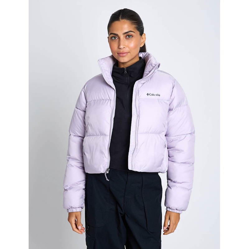 Puffect II Cropped Puffer Jacket – Lavender Pearl