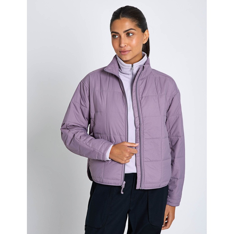 Sienna Hill Quilted Jacket – Shale Purple