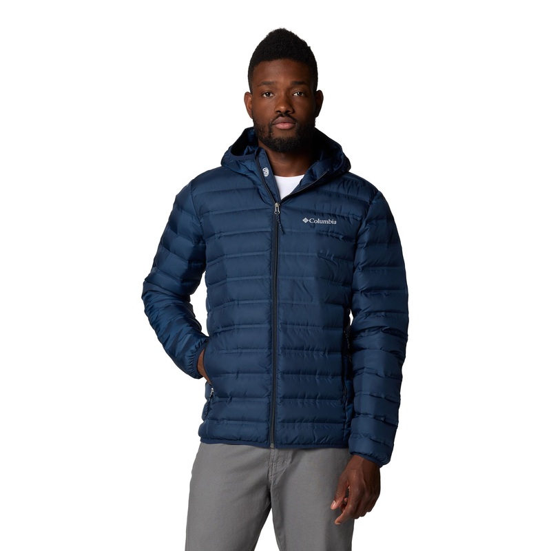 Lake 22 II Down Hooded Jacket – Collegiate Navy