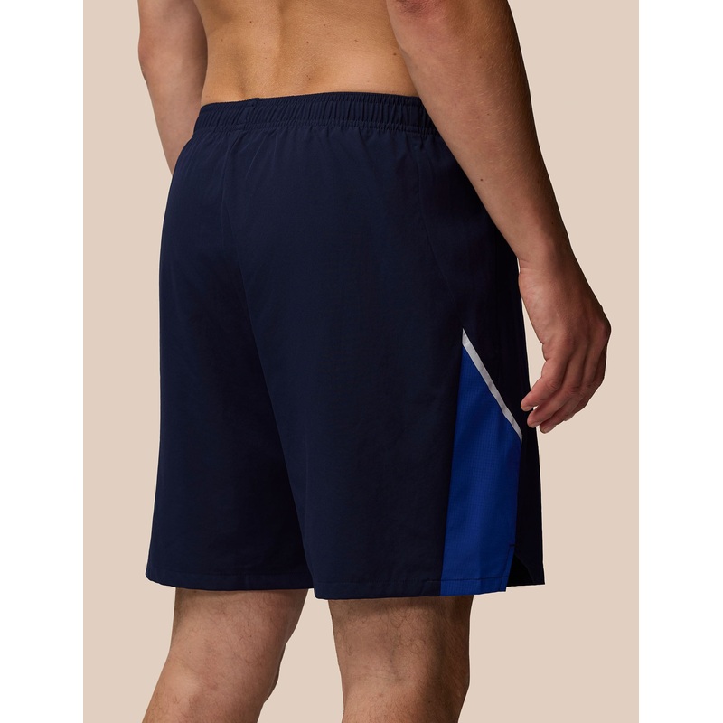 6″ Short – Midnight Navy/Azure Blue /Silver Reflective