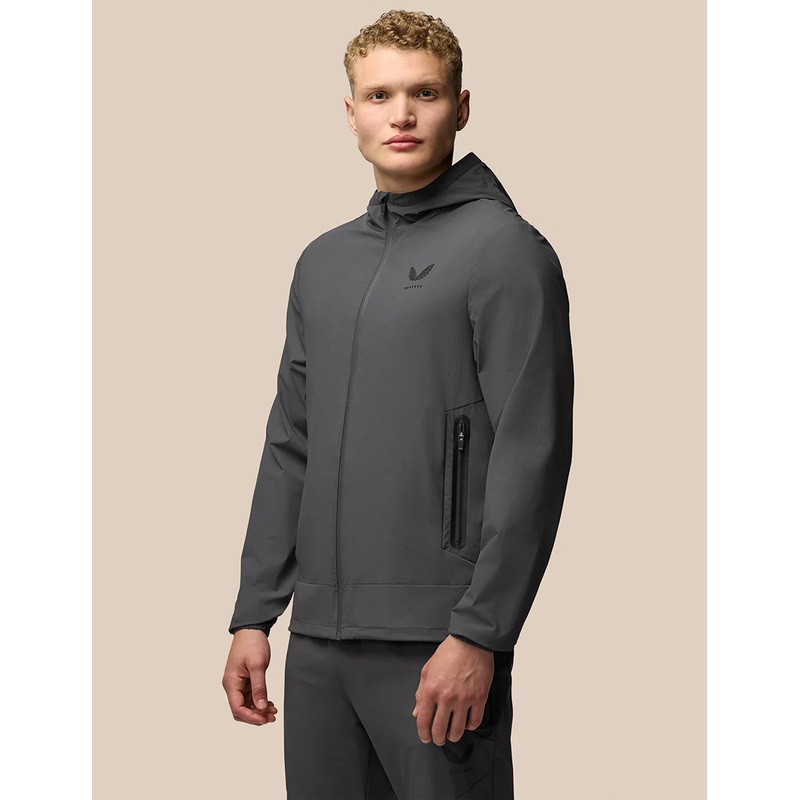 Classic Set – Woven Jacket – Gunmetal/Black