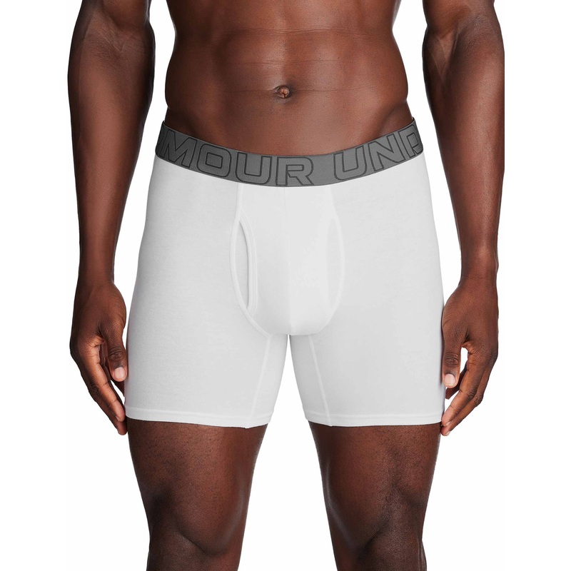 Performance Cotton- Solid 6 3Pk – White