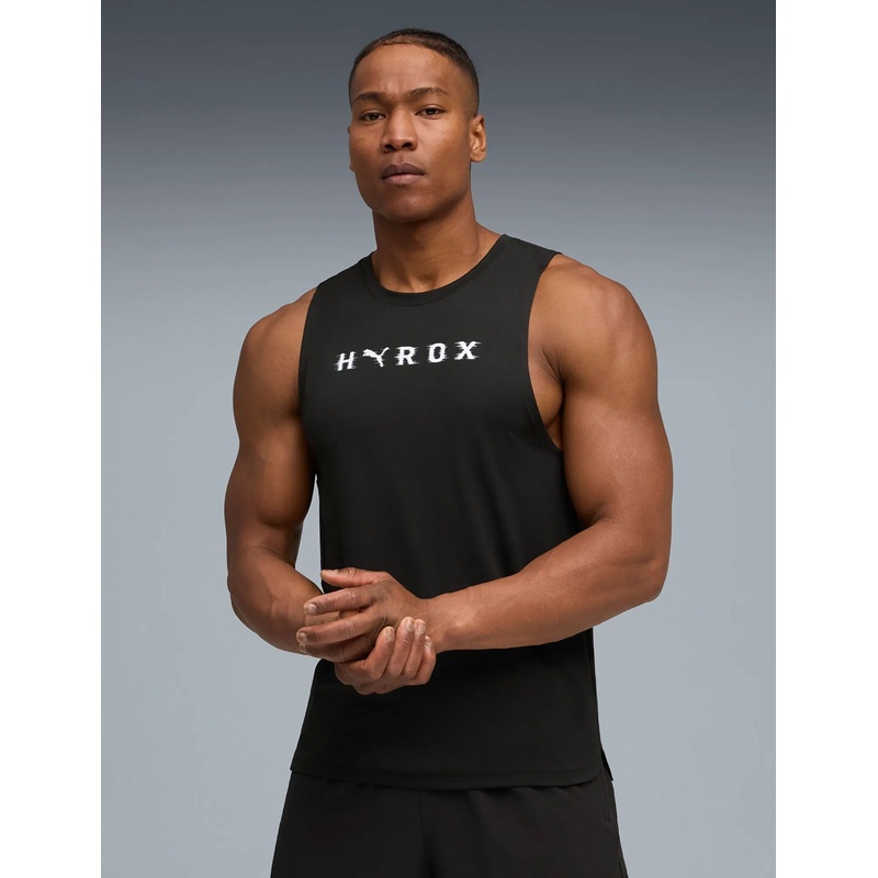 PUMA X HYROX Cloudspun Thermoadapt Tank – Black