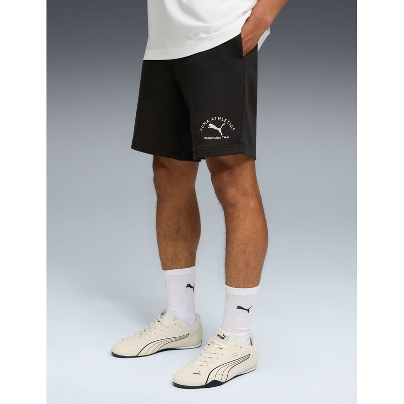 Puma Classics 8″ Pintuck Short – Puma Black