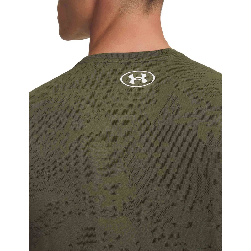 Tech Vent Jacquard Short Sleeve – Marine OD Green/White