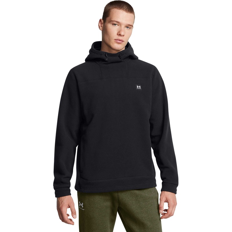 Expanse Fleece Hoodie – Black/Black