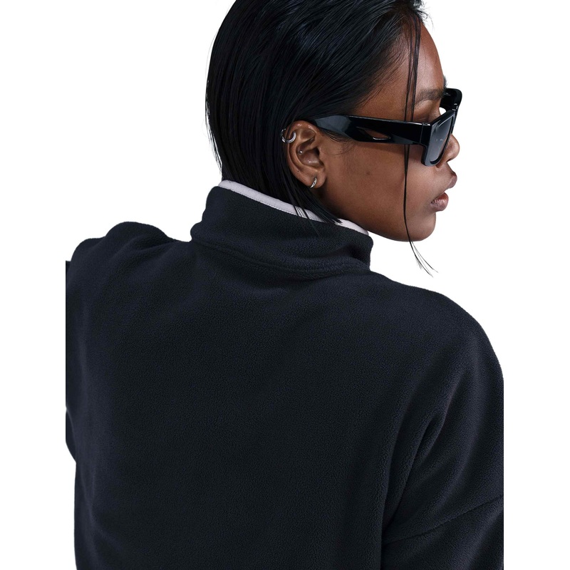 Sportswear Club Fleece Loose Jacket – Black/College Grey