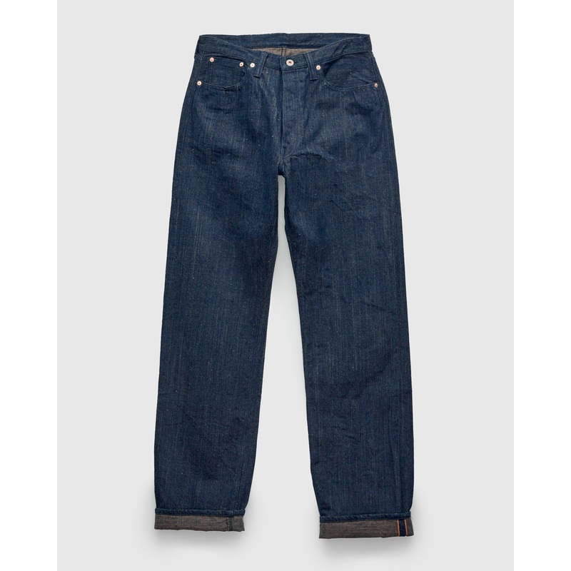 “Aizome x Persimmon” 13oz Natural Indigo Selvedge Denim – Heritage Straight Fit