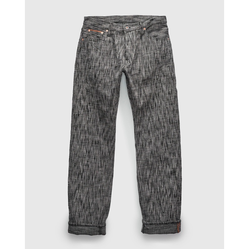 “Black Grey Skein Dyeing” 15oz Kasezome Selvedge Denim – Slim Straight Fit