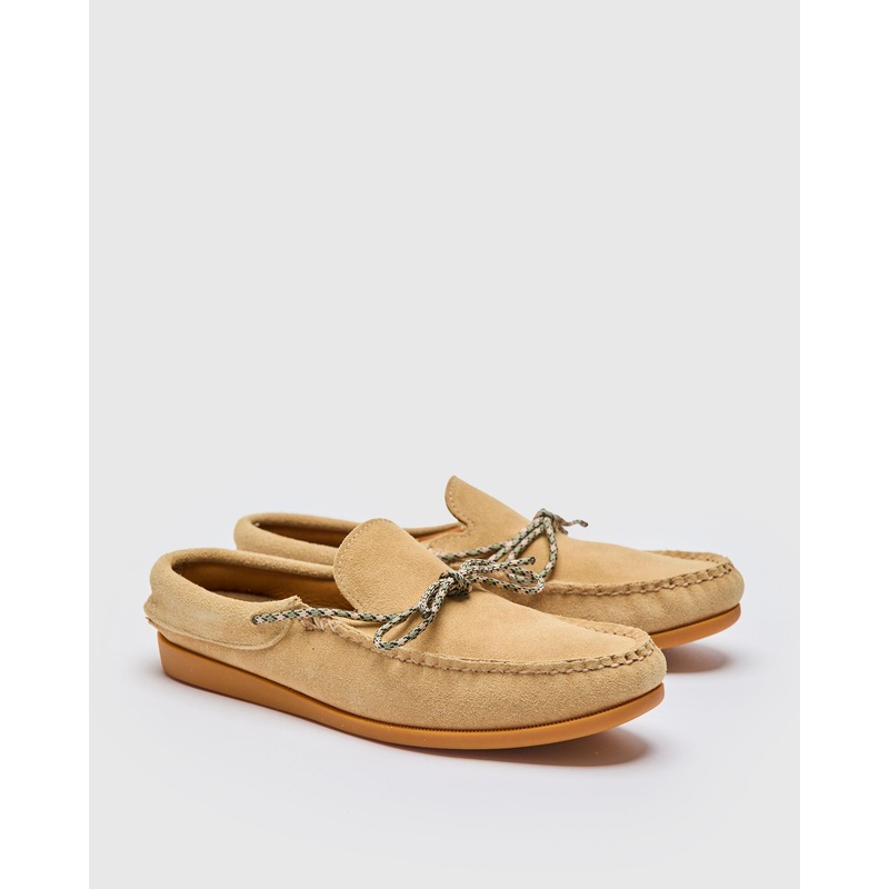 Easymoc Slip-On in Sand Suede
