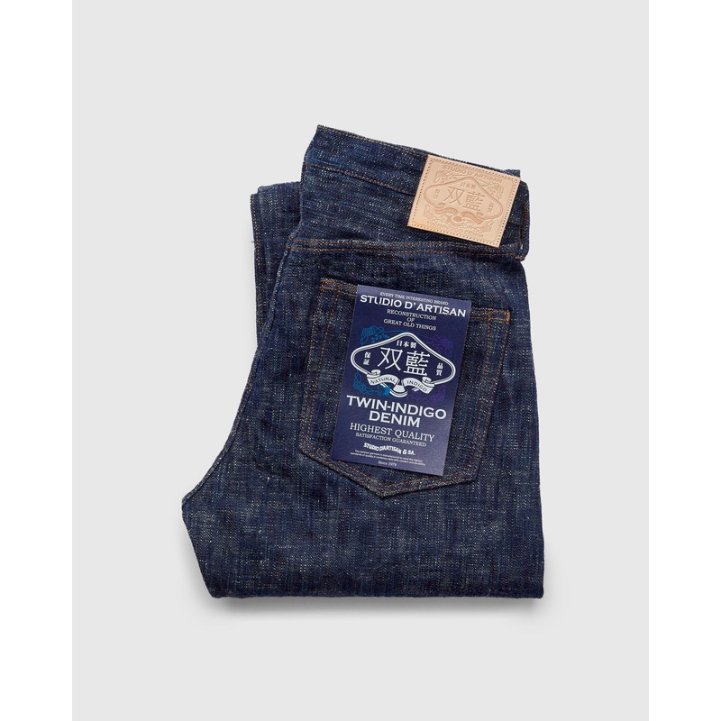 D1894 “Sou-Ai” 16oz Twin Indigo Selvedge Denim – Regular Straight Fit