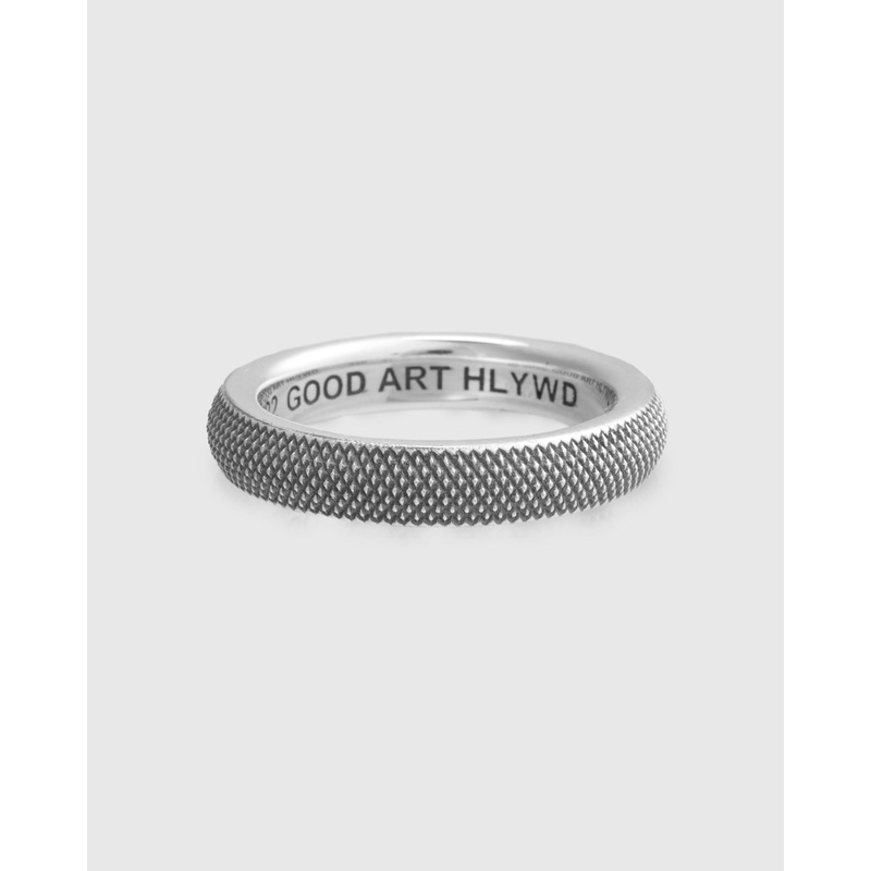Goosebumps Spacer Ring in Sterling Sliver