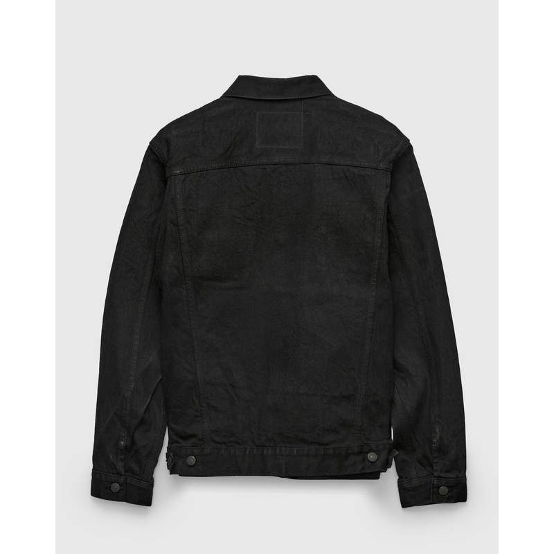 “Kyoto Montsuki” 13.5oz Selvedge Type-3 Jacket in Kyo Kuro Overdye