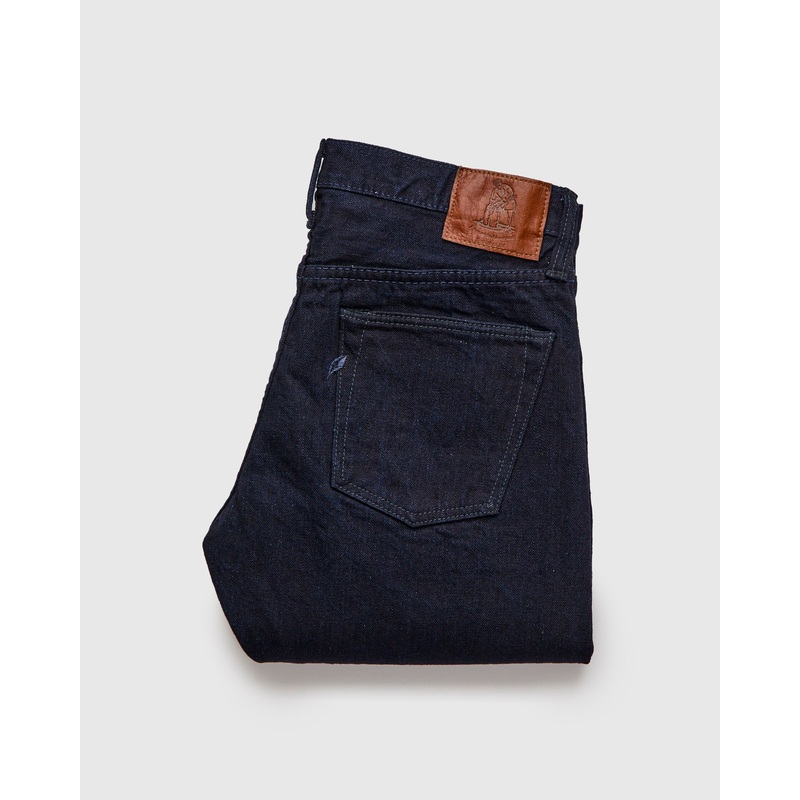 XX-013-IDBK 14oz Indigo Black Selvedge Denim – Slim Tapered Fit