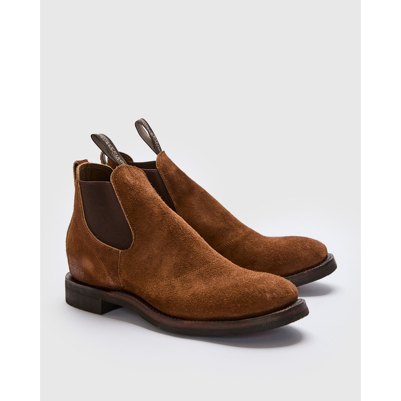Congress Chelsea Boot in Brown Roughout